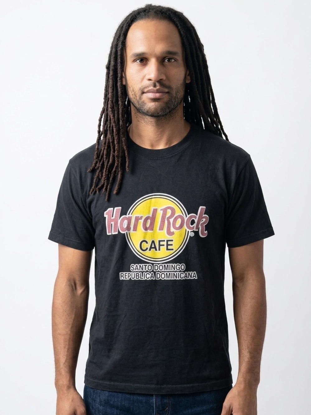 HARD ROCK CAFE | Santo Domingo Dominican Republic Graphic Tee Unisex Size Medium